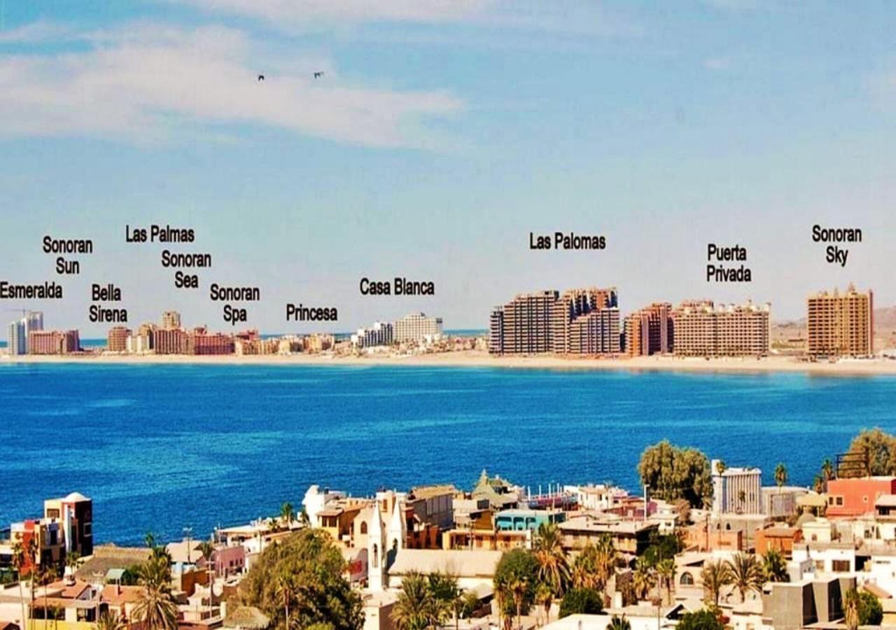 Right On The Beach! Rocky Point Condo Rental - 2 Bedroom Penthouse Beachfront Exteriör bild